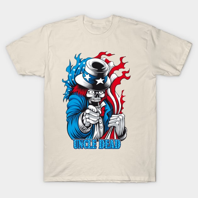 Uncle Dead Sam T-Shirt by fatline